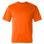 C2 Sport Mens Performance Moisture Wicking Short Sleeve Crewneck T-Shirt - Safety Orange