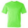 C2 Sport Mens Performance Moisture Wicking Short Sleeve Crewneck T-Shirt - Lime Green