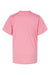 C2 Sport 5200 Youth Performance Moisture Wicking Short Sleeve Crewneck T-Shirt Pink Flat Back