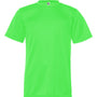 C2 Sport Youth Performance Moisture Wicking Short Sleeve Crewneck T-Shirt - Lime Green