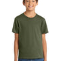 Port & Company Youth Core Short Sleeve Crewneck T-Shirt - Olive Drab Green