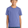 Port & Company Youth Core Short Sleeve Crewneck T-Shirt - Violet Purple