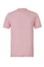 Bella + Canvas BC3001/3001C Mens Jersey Short Sleeve Crewneck T-Shirt Pink Flat Front