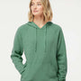 Independent Trading Co. Mens Special Blend Raglan Hooded Sweatshirt Hoodie - Sea Green - NEW