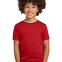 Gildan Youth Performance Jersey Moisture Wicking Short Sleeve Crewneck T-Shirt - Red