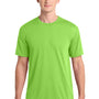 Gildan Mens Performance Jersey Moisture Wicking Short Sleeve Crewneck T-Shirt - Lime Green