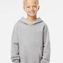 Independent Trading Co. Youth Hooded Sweatshirt Hoodie - Heather Grey - NEW