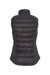 Weatherproof 16700W Womens 32 Degrees Packable Down Full Zip Vest Black Flat Back
