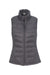 Weatherproof 16700W Womens 32 Degrees Packable Down Full Zip Vest Dark Pewter Grey Flat Front