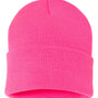 Sportsman Hats Unisex Solid Cuffed Beanie - Neon Pink