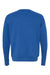 Bella + Canvas BC3945/3945 Mens Fleece Crewneck Sweatshirt True Royal Blue Flat Back