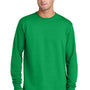 Port & Company Mens Core Long Sleeve Crewneck T-Shirt - Clover Green