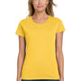 Gildan Womens Short Sleeve Crewneck T-Shirt - Daisy Yellow