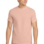 Gildan Mens Short Sleeve Crewneck T-Shirt - Dusty Rose