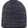 Sportsman Hats Unisex Marled Beanie - Navy Blue/Dark Grey