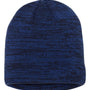 Sportsman Hats Unisex Marled Beanie - Royal Blue/Navy Blue