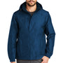 Eddie Bauer Mens Waterproof Full Zip Hooded Jacket - Deep Sea Blue