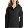 Eddie Bauer Womens Waterproof Full Zip Hooded Jacket - Black
