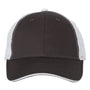 Valucap Mens Sandwich Bill Adjustable Trucker Hat - Charcoal Grey/White - NEW