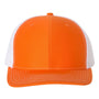 Richardson Hats Mens Snapback Trucker Hat - Orange/White