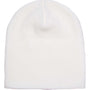 Yupoong Hats Unisex Beanie - White