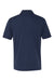 Sierra Pacific 0100 Mens Moisture Wicking Short Sleeve Polo Shirt Navy Blue Flat Back