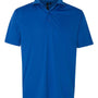 Sierra Pacific Mens Moisture Wicking Short Sleeve Polo Shirt - Royal Blue - NEW