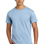 Hanes Mens Authentic Short Sleeve Crewneck T-Shirt - Light Blue