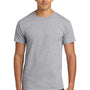 Hanes Mens Authentic Short Sleeve Crewneck T-Shirt - Light Steel Grey