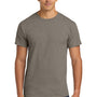 Hanes Mens Authentic Short Sleeve Crewneck T-Shirt - Oxford Grey