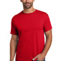 Hanes Mens Essential-T Short Sleeve Crewneck T-Shirt - Athletic Red