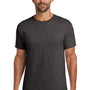Hanes Mens Essential-T Short Sleeve Crewneck T-Shirt - Heather Charcoal Grey