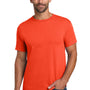 Hanes Mens Essential-T Short Sleeve Crewneck T-Shirt - Orange