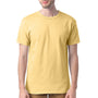Hanes Mens Essential-T Short Sleeve Crewneck T-Shirt - Athletic Gold