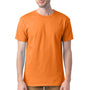Hanes Mens Essential-T Short Sleeve Crewneck T-Shirt - Tennessee Orange