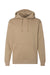 Independent Trading Co. IND4000 Mens Hooded Sweatshirt Hoodie Sandstone Brown Flat Front