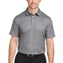 Puma Mens Cloudspun Primary Moisture Wicking Short Sleeve Polo Shirt - High Rise Grey