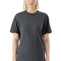American Apparel Mens Sueded Cloud Short Sleeve Crewneck T-Shirt - Asphalt Grey - NEW