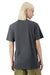 American Apparel 5389 Mens Sueded Cloud Short Sleeve Crewneck T-Shirt Sueded Asphalt Model Back