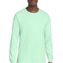 Jerzees Mens Premium Blend Moisture Wicking Long Sleeve Crewneck T-Shirt - Mint To Be Green