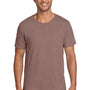 Jerzees Mens Premium Blend Moisture Wicking Short Sleeve Crewneck T-Shirt - Heather Mauve