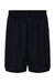Augusta Sportswear 1425 Mens Octane Moisture Wicking Shorts Black Flat Front
