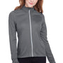 Puma Womens Icon Performance Moisture Wicking Full Zip Sweatshirt - Quiet Shade Grey