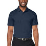 Puma Mens Gamer Moisture Wicking Short Sleeve Polo Shirt - Navy Blue - Closeout