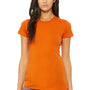 Bella + Canvas Womens The Favorite Short Sleeve Crewneck T-Shirt - Orange - Closeout