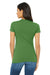 Bella + Canvas BC6004/6004 Womens The Favorite Short Sleeve Crewneck T-Shirt Leaf Green Model Back