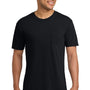 Comfort Colors Mens Short Sleeve Crewneck T-Shirt w/ Pocket - Black