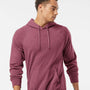 Independent Trading Co. Mens Special Blend Raglan Hooded Sweatshirt Hoodie - Crimson Red - NEW