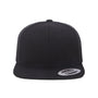 Yupoong Hats Mens Adjustable Hat - Black