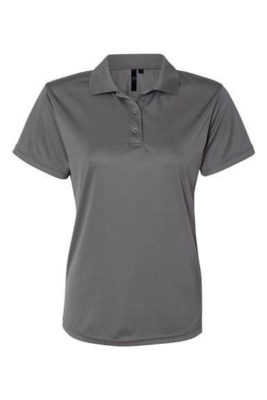 Sierra Pacific 5100 Womens Value Polyester Polo Steel Grey Flat Front
